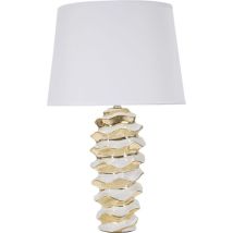 Tischlampe Belideco Space Weiß 53 Cm 40 W Keramik