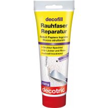 Decofill Ruvida – 330 g – Riparazione carta da parati – Asciugatura rapida – Decotric