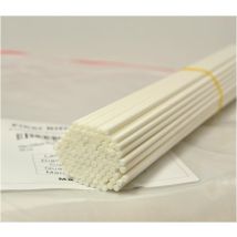 Minkurow 100 Stück Faser-diffusor-ersatzstäbchen Für Parfümaroma (25 Cm X 3 Mm, Weiß)