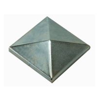 Copripilastro quadro 50x50 mm – Ferro naturale – Design elegante e rustico per interni ed esterni