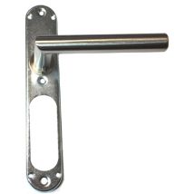 Set Su Piastra Angoli Vivi Vallon Su Rosone A Molla 38/50 Blindomax Acciaio Inox 304 - 938