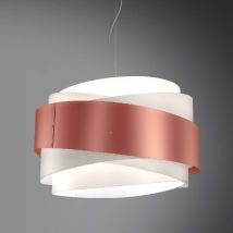 Lámpara De Suspensión Bea Cinco Luces Cobre Diámetro 60x H38 Cm