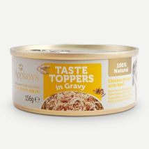 Applaws - Taste Toppers Natural Wet Dog Food Chicken And Beef In Gravy 156g Tin - 267120