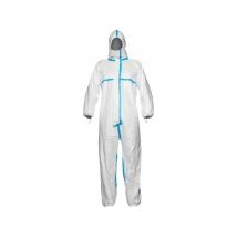 Schutzoverall Typ 4/5/6 Tyvek 600 Plus, Weiß, Unisex-größe: Xl - Dupont