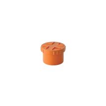 Bouchons À Vis En Pvc Orange Dimensions : Diamètre 125