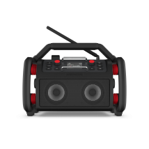 Perfectpro Rockpro Baustellenradio Dab+, Ukw Aux, Bluetooth , Usb Akku-ladefunktion, Spritzwasserge