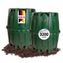 4rain - Herkules Tanksystem 3200 Liter Komplettpaket Garten