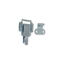 Chiusura A Molla A Leva + Gancio (272580) - 74x47 - Zincato