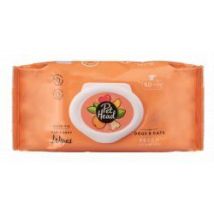 Pet Head – Quick Fix Wipes – Biodegradable Peach Wipes for Dogs and Cats – 736148