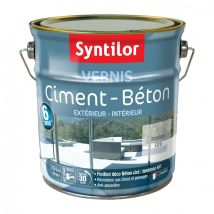Syntilor - Cemento Barniz Exterior / Interior Cemento Incoloro Satinado 2,5 L