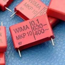 Polyester-kondensator 100nf 630vdc R15mm 100k Wima