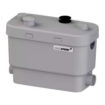Sfa – Kleinhebeanlage Sanispeed+ – Hoher Durchfluss – Niedrige Einschaltgrenze – Für Temperaturen Bis 75 °c – Geräuscharm (42 Db) – Kompatibel Mit 