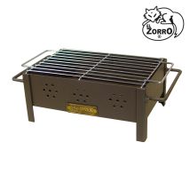 Imex El Zorro - Barbecue Da Tavolo Zincato 31x21x14cm