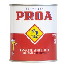 Esmalte Sintético Brillante Proa Verde Inglés Ral 6009 0,37lts - Verde Inglés Ral 6009