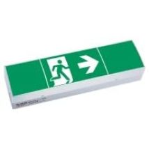 Style Ii 51011 Led Cg-s Leuchtengehäuse Für Sicherheits- Oder Rettungszeichen, Led, Inkl. 3xpikto., 4x1w, Grau (40071356813 - Ceag
