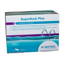 Superflock Chiarificante Per Piscine, Tubo Da 1 Kg - Bayrol