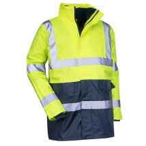 Prevention Lma 4-in-1 Parka Impermeabile E Antivento Giallo / Marina 4xl