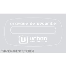 Sticker Pour Véhicule Gravé - Urban