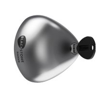 Cerradura Para Furgonetas Blackstone Silver Slam - Cerradura De Seguridad De Acero Inoxidable - 1 Cerradura + 2 Llaves