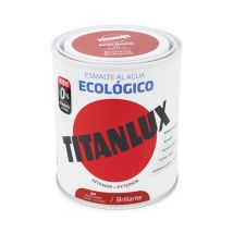 Titan - Lux Ecológico Esmalte Al Agua Mulisuperficie Brillante Rojo China 750 Ml