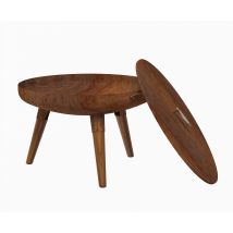 Masuria Feuerstelle Nexo 60 Corten 60 × 60 × 55 Cm Feuerschale Aus Cortenstahl