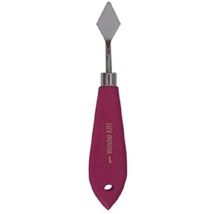 Küchenspachtel Varios 6140001 Edelstahlklinge Holzgriff