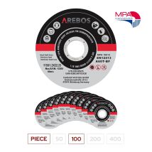Canbolat Vertriebs Gmbh - Arebos Cutting Discs Flexible Discs Ø115 Mm Receiving 22.23 Mm Thickness 1.2 Mm 100 Pieces