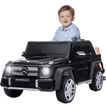 Mercedes-maybach G650 Elektroauto Für Kinder - Homemiyn - Schwarz - 12v - 3-5 Km/h