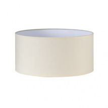 Pantalla Cilindrica Dori M10 Beis 50dx50dx25h Cm Tejido Popelin