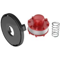 Fil pour débroussailleuse 8m – Bobine 63x50mm et capuchon – Compatible Einhell CECT 36/30 LI E SOLO et AGILLO 36/255 BL