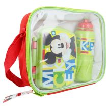 Topolino - Set Lunchbox + Bottiglia Da 530 Ml In Borsa
