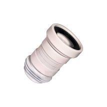 Manguito Inodoro Extensible MINI – PVC de alta resistencia – Junta flexible de goma – Conexión estanca – Compacto y ligero
