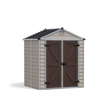 Palram - Skylight Shed 6 X 5 Tan - Polycarbonate - L154 X W185 X H217 Cm