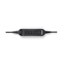 USB-Adapter für Snom Headset/Ohrhörer – Schwarz – 1,7 m