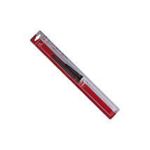 Limpiaparabrisas de metal y goma 45 cm – Negro – Incluye 2 adaptadores – Tratamiento antioxidante