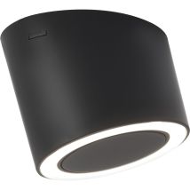 Led Unterbauleuchte Unika D-motion Wave Ringleuchte Schräg, Kunststoff Schwarz Matt - Domus Line