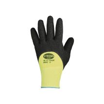 Handschuhe Neongrip Größe 9 Neongelb/schwarz ( 8000140722 ) - Stronghand