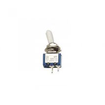 Tibelec – Miniinterruptor de empotrar blanco – Plástico – 35 mm alto – 13 mm ancho