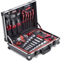 Meister Werkzeuge - Wu8971460 Universal Werkzeugkoffer Bestückt 121teilig (l X B X H) 460 X 320 X 140