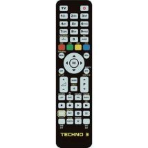 Telecomando Programmabile Techno 3 Bravo Tv + Vcr + Dvd + Dtt + Sky Sat Banchi 3