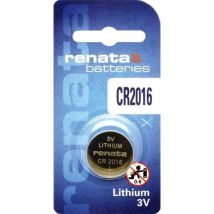Knopfzelle Renata Cr2016 3 Volt Kapazität 90 Mah