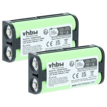 2x Batteria Sostituisce Sony Bp-hp550-11 Per Auricolari Cuffie Wireless (700mah, 2,4v, Nimh) - Vhbw