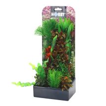 Plantasy Set 6 - Contient 9 Plantes D'Aquarium Artificielles Pour La Décoration - Hobby