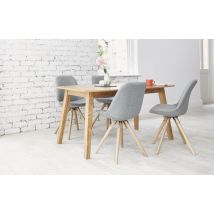 Mint Essentials Orson - Bucket Chairs - Grey - Set Of 2