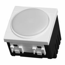 Ettroit Led-einbau-notleuchte, 2 Module, 220 V, 6000 K, Mit Batterie Und Ein-/ausschalter, Kompatibel Mit Bticino Living – Artikelnummer Lb4201