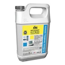 Nettoyant Vitres Professionnel Sico King Eco Pret A L'Emploi - Sans Traces - Miroirs & Surfaces - Eco-recharge 5l
