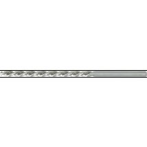 Broca Espiral Din 340 Tipo Gt D.3mm Hss-co Rectificado Perfil Vástago Cilíndrico Tecwerk