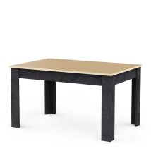 Tavolo Da Pranzo Dal Design Contemporaneo Kent Vicawu - Rovere Chiaro / Grigio Grafite