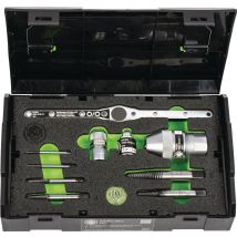 Set Di Estrattori Per Viti K-49, 10 Pezzi, Filettatura Viti D.4-20mm