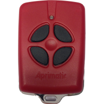 Aprimatic – TM4 4-Channel Remote Control for Gates, Doors & Shutters – 433MHz Frequency – Easy Installation